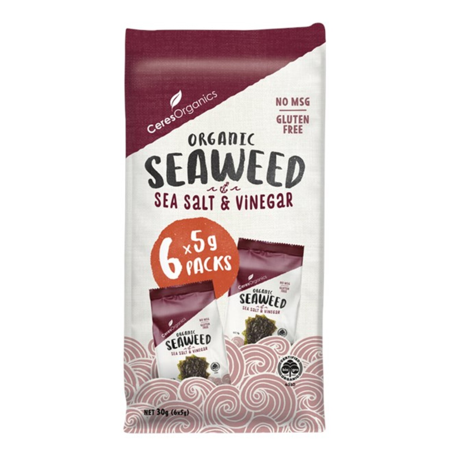 Seaweed Snack - Sea Salt & Vinegar Multi Pack | Buy Shop All Online ...