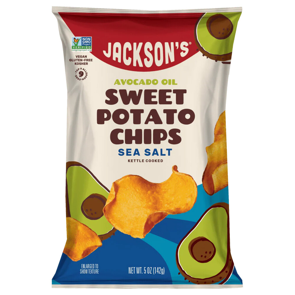Avocado Oil Sweet Potato Chips Sea Salt