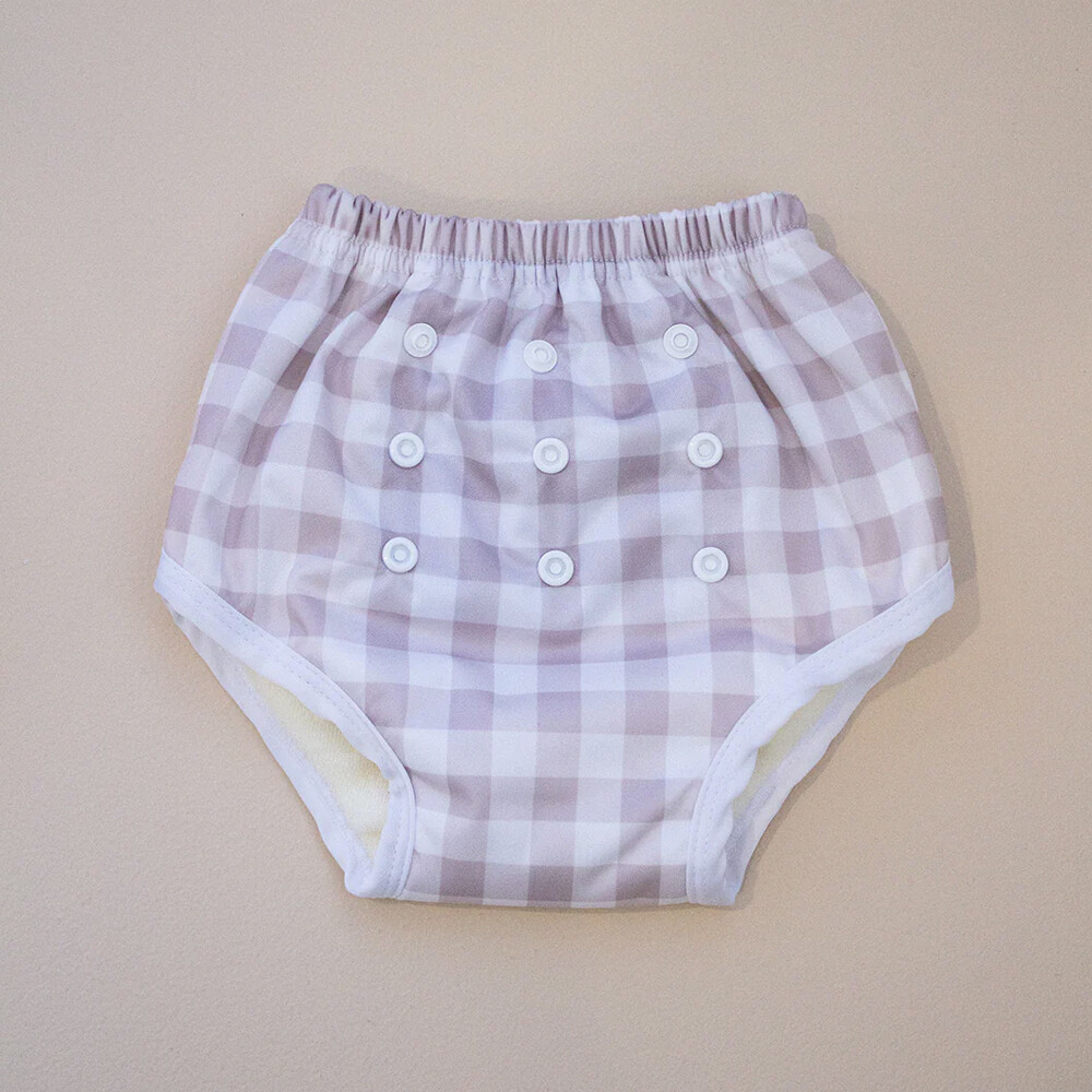 Pandas by Luvme Toilet Training Pants BEIGE CHECK