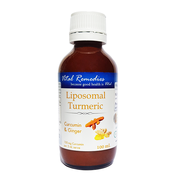 Liposomal Turmeric - Curcumin & Ginger 