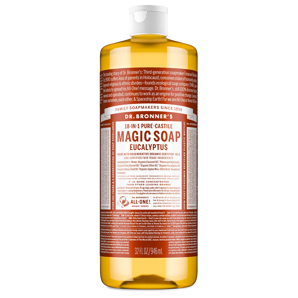 Eucalyptus Pure-Castile Magic Liquid Soap