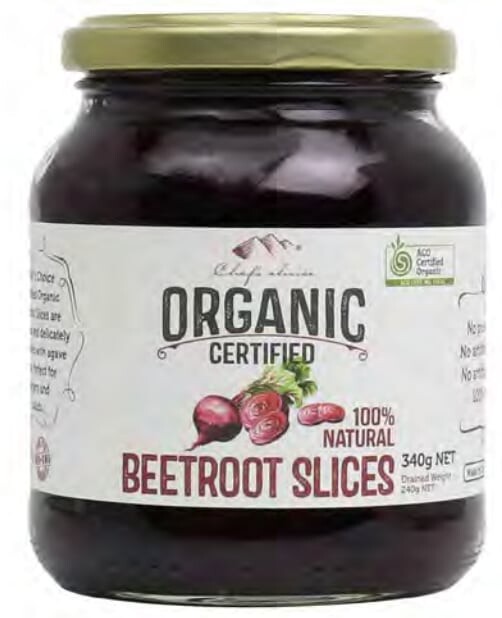 Organic Beetroot Slices