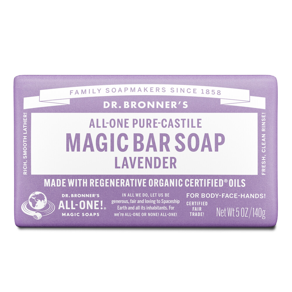 Lavender Pure-Castile Magic Bar Soap