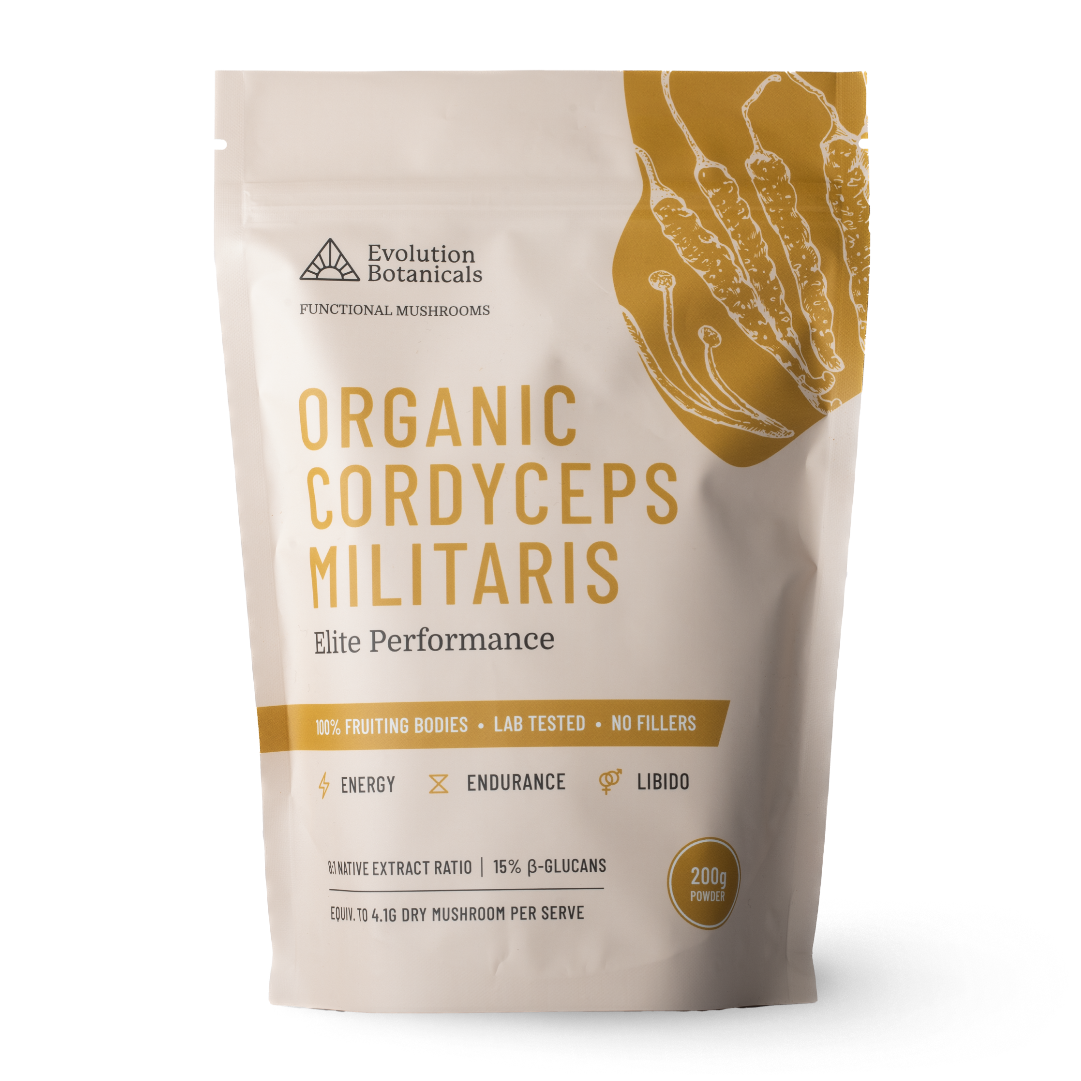 Organic Cordyceps Pouch