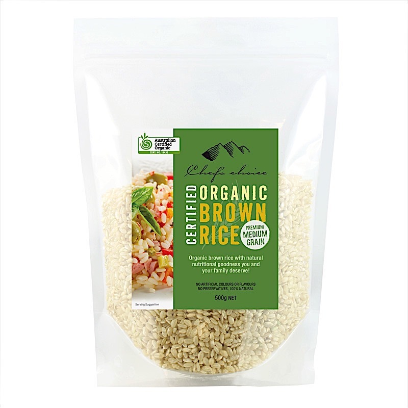 Organic Brown Rice Medium Grain