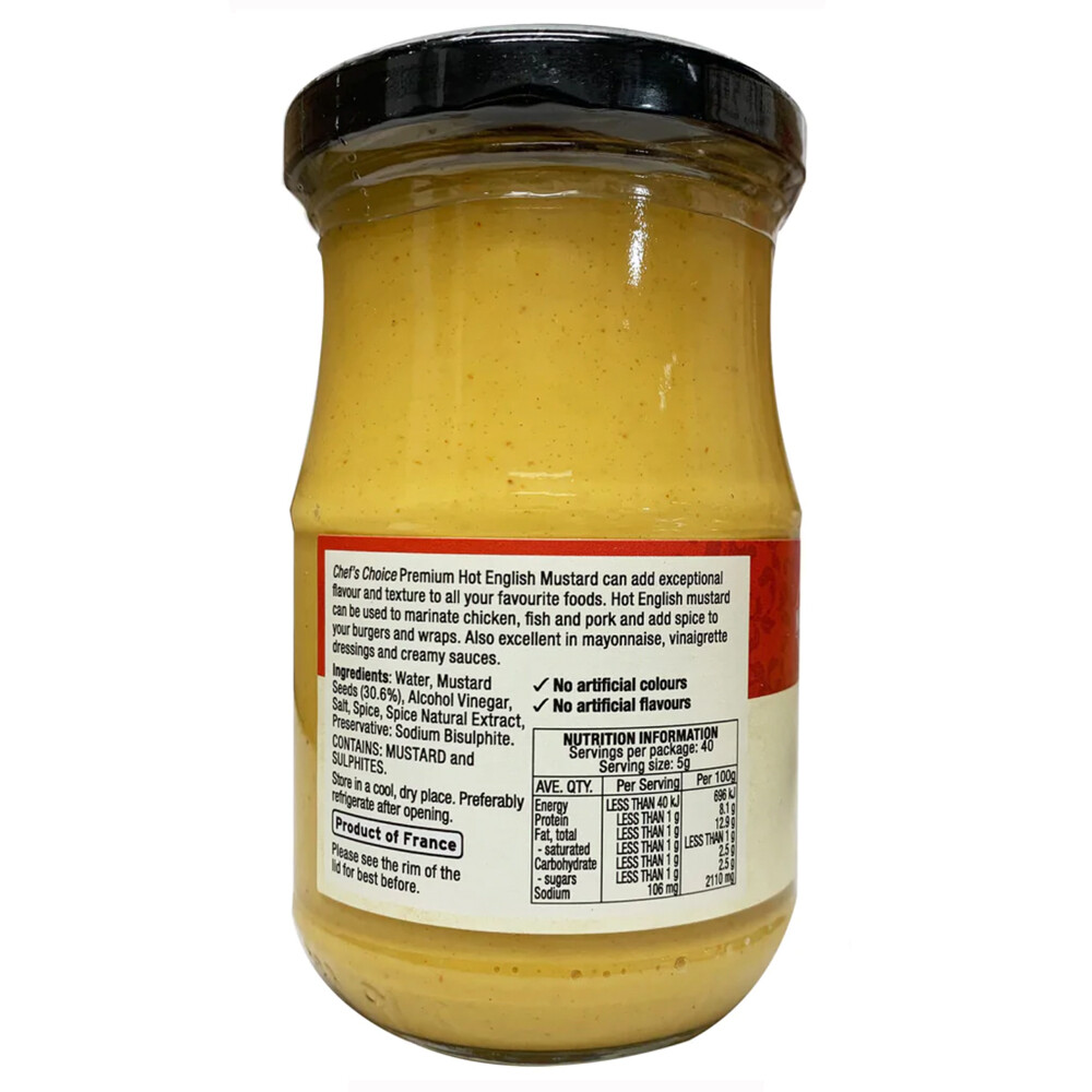 Hot English Mustard