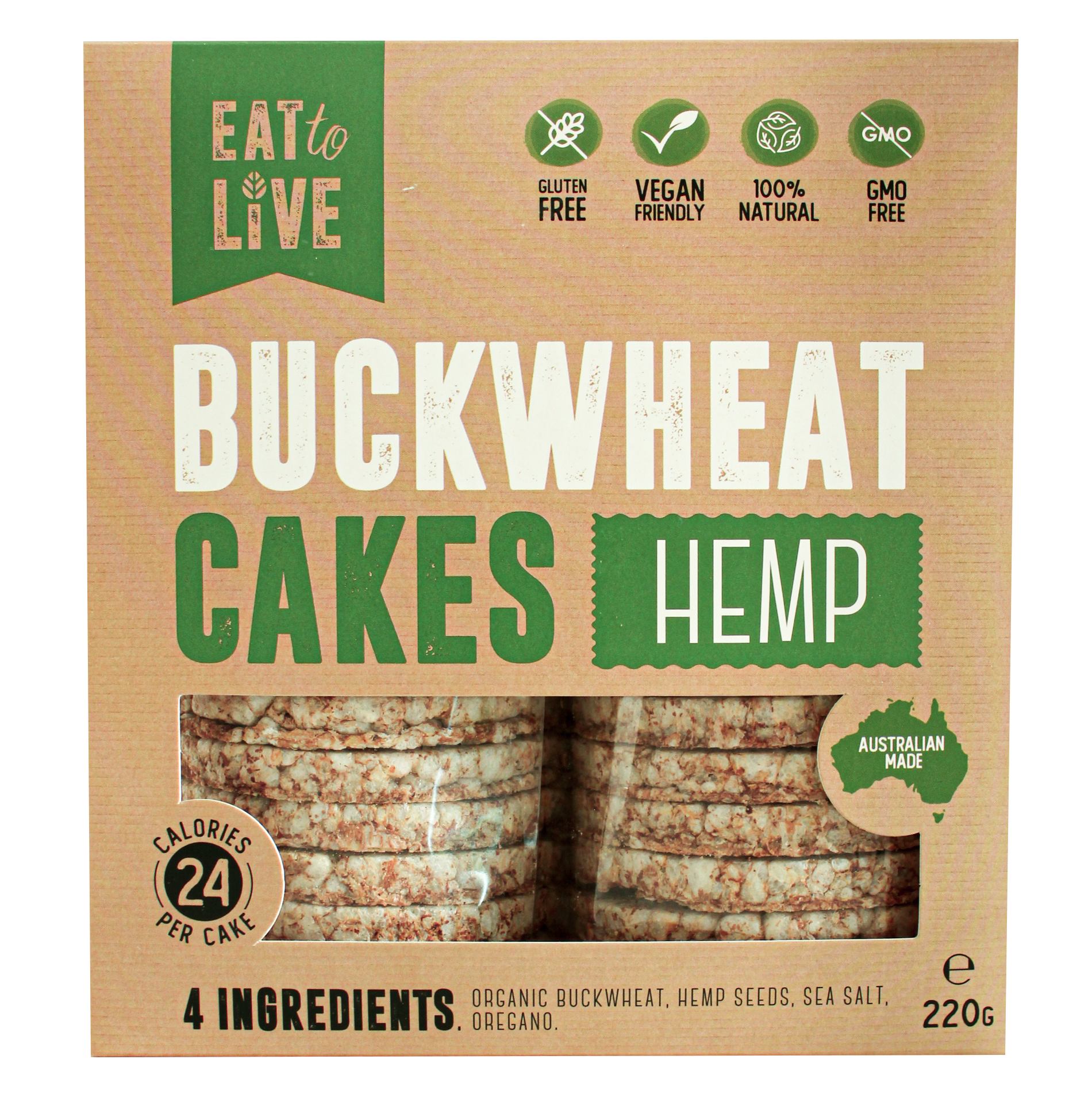 Buckwheat Cakes with Hemp
