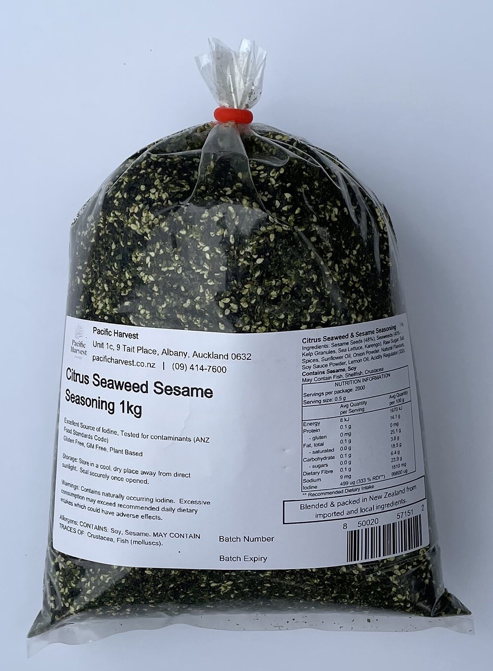 Seaweed Sesame Seasoning Citrus (Furikake Style) - BULK