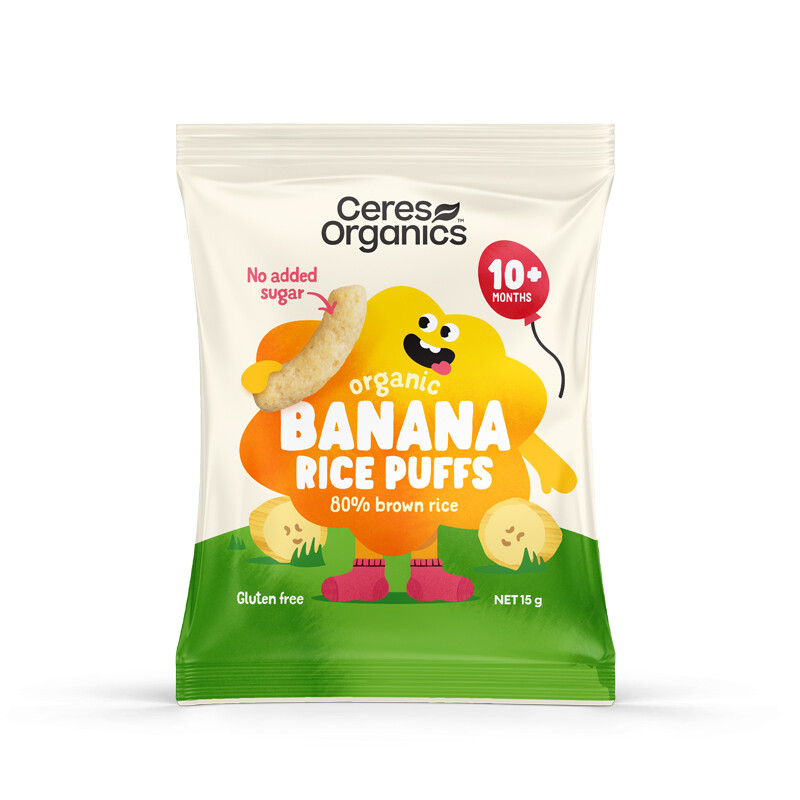 Rice Puffs - Banana