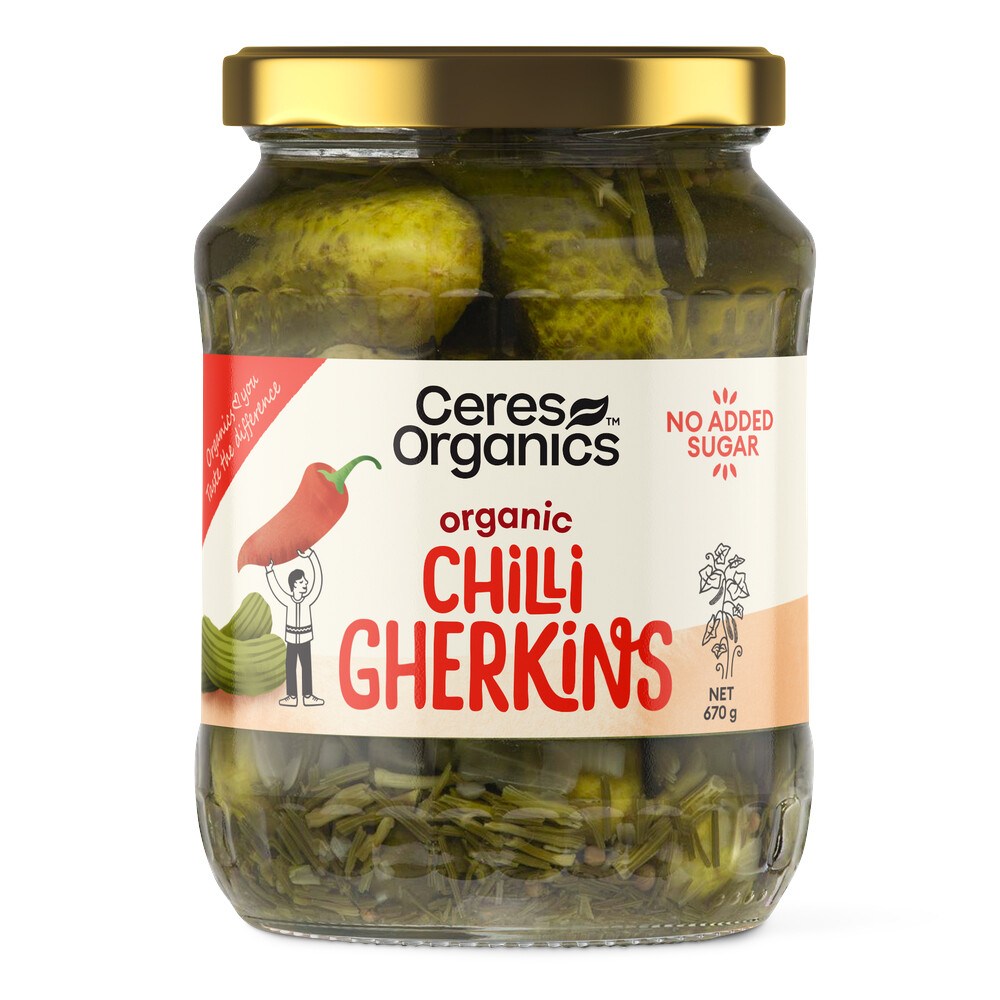 Spicy Chilli Gherkins