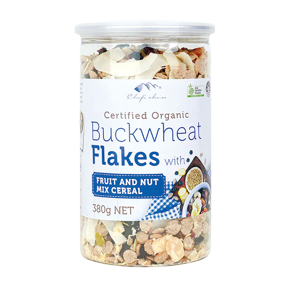 Org Buckwheat Flakes w Fruits & Nuts