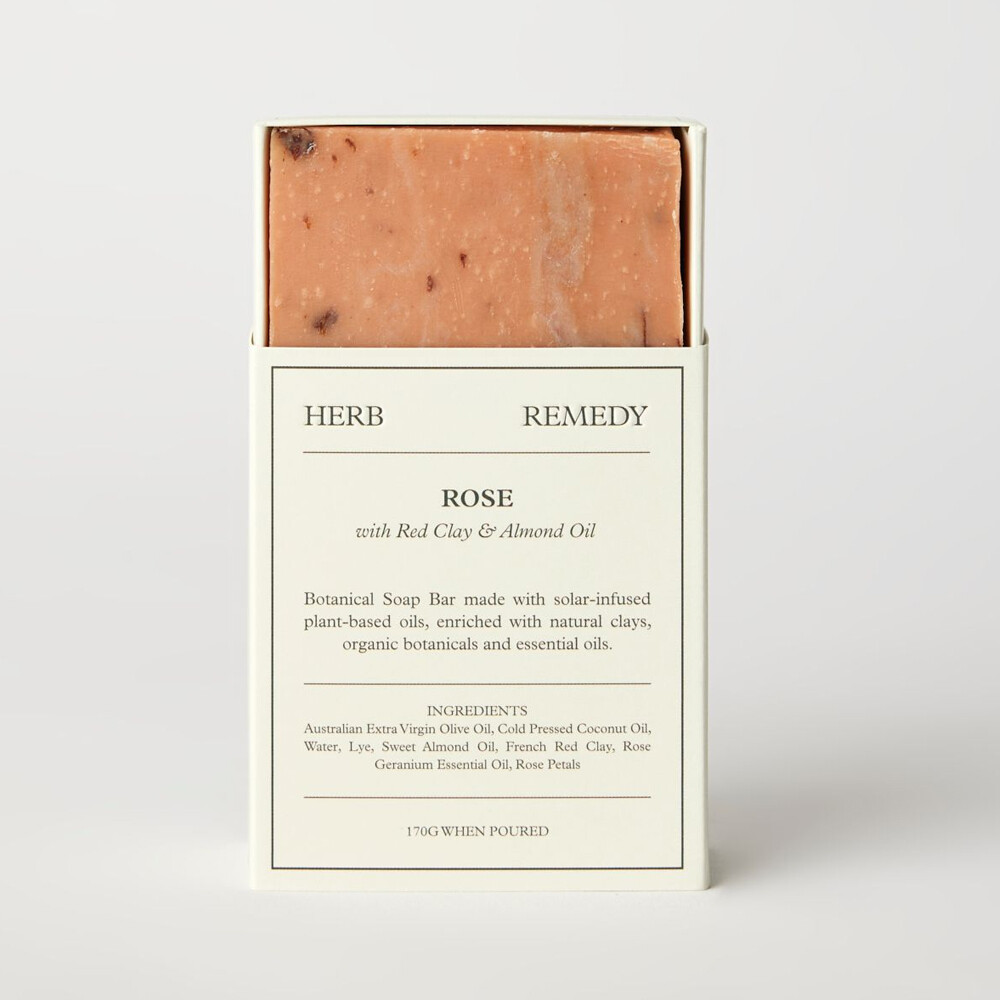 Rose with Red Clay & Almond Oil 