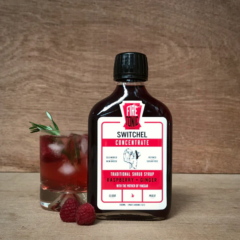 Switchel Concentrate - Raspberry & Ginger Syrup