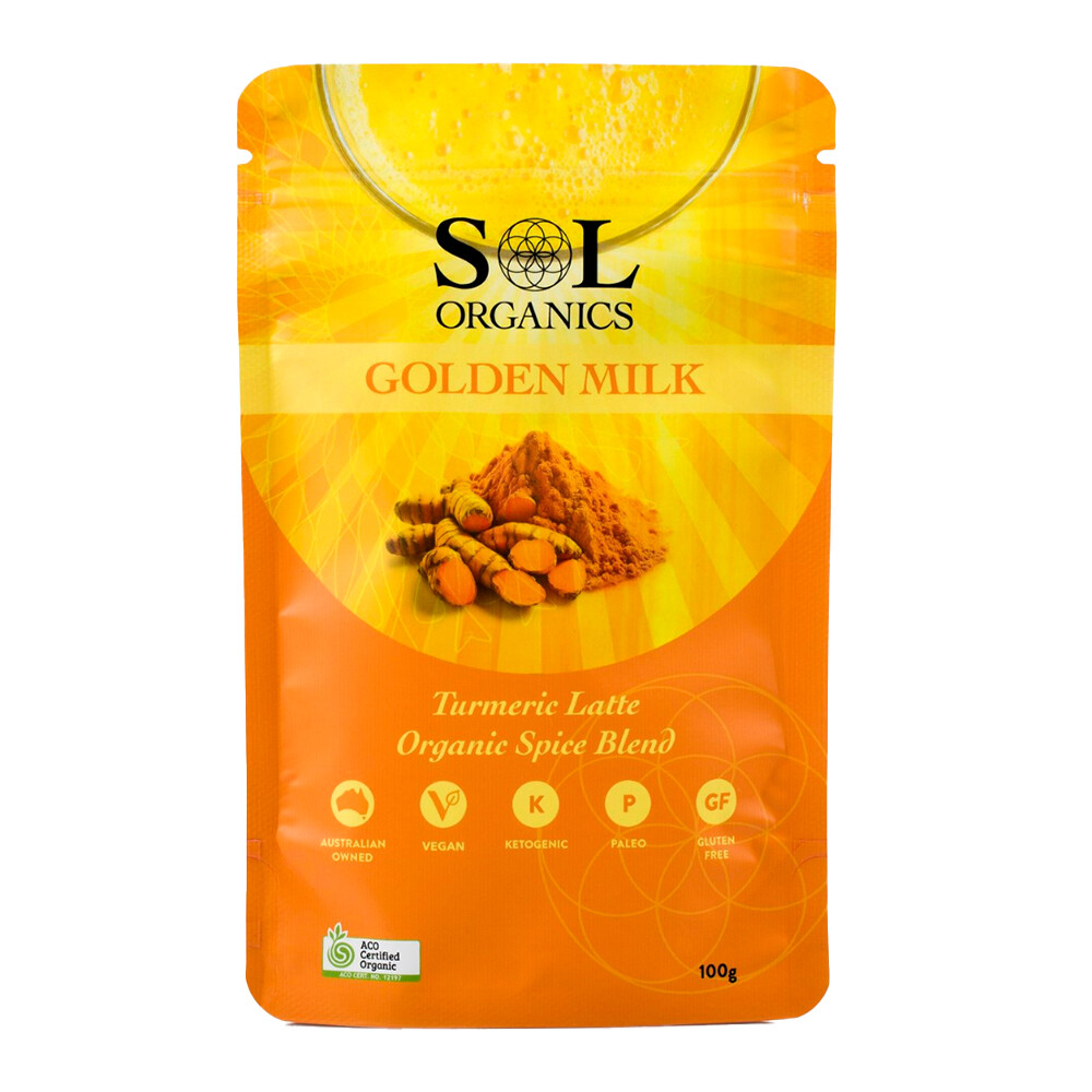 Golden Milk Turmeric Latte Organic Spice Blend