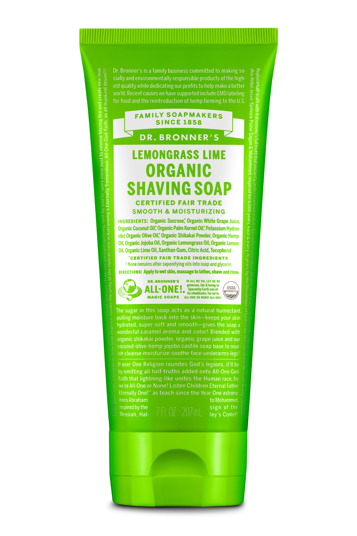 Lemongrass Lime Shaving Soap