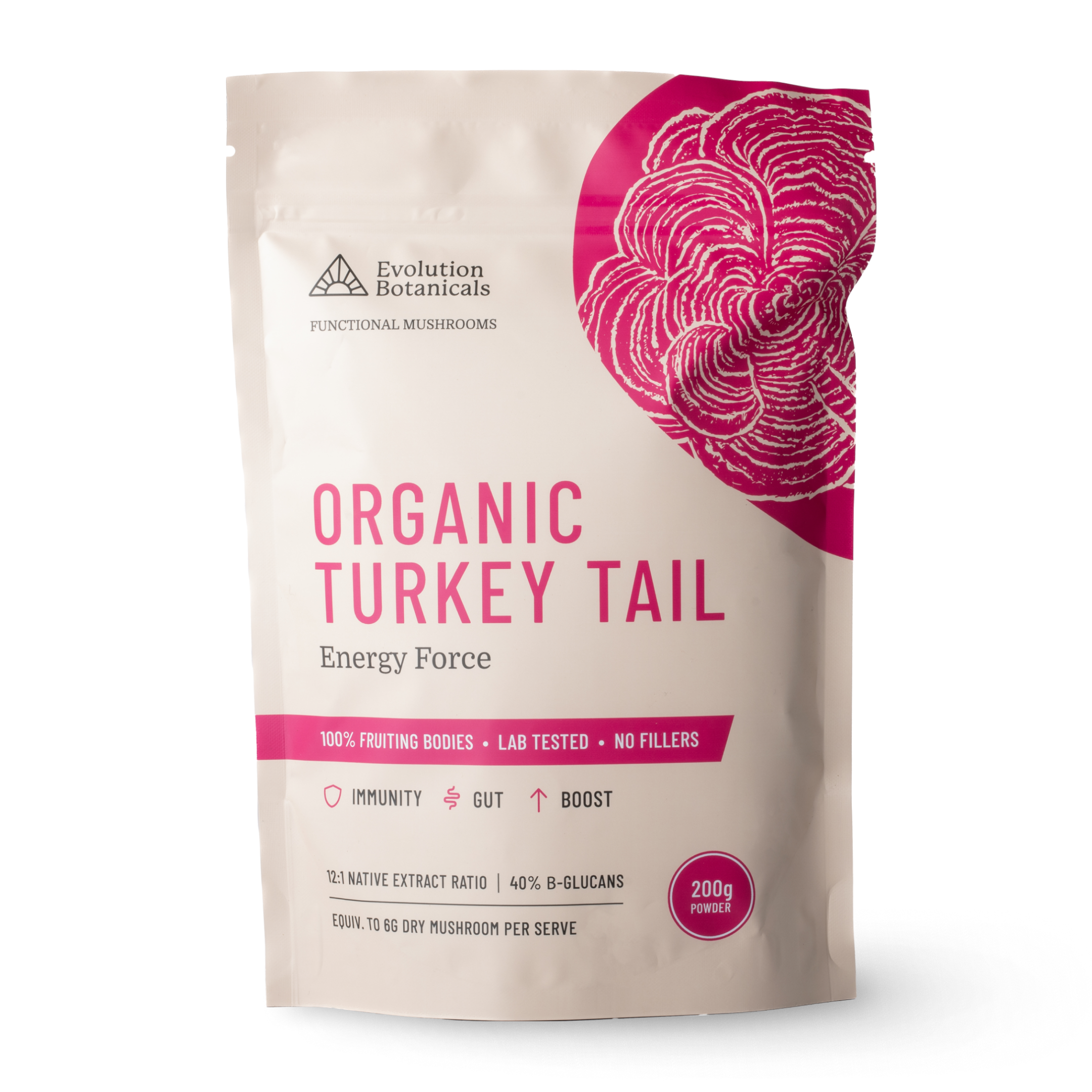 Organic Turkey Tail Pouch