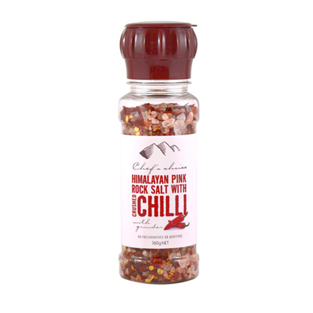 Himalayan Pink Fine Salt with Chilli Ground