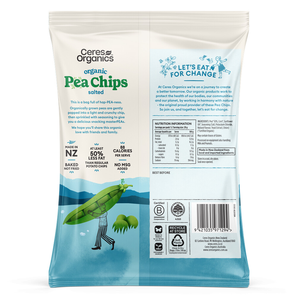 Pea Chips - Salted 