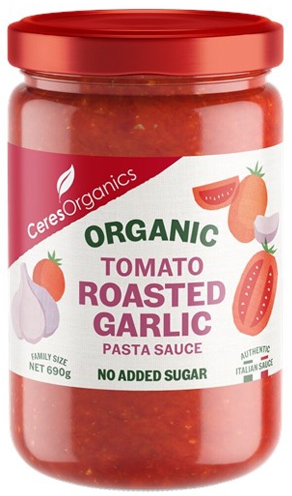 Tomato, Roasted Garlic Pasta Sauce