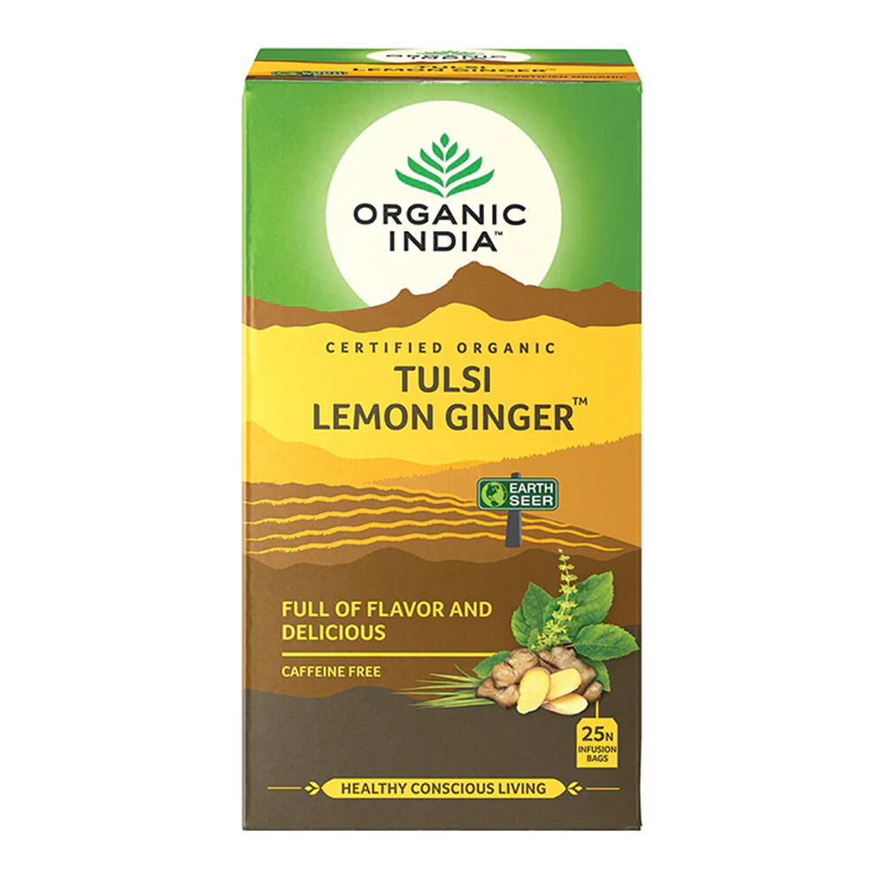 Tulsi Lemon Ginger Tea 