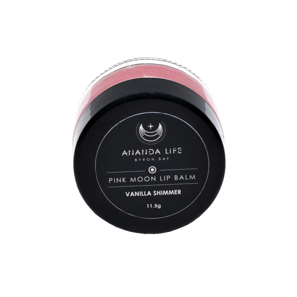 Natural Lip balm Pink Moon VANILLA SHIMMER