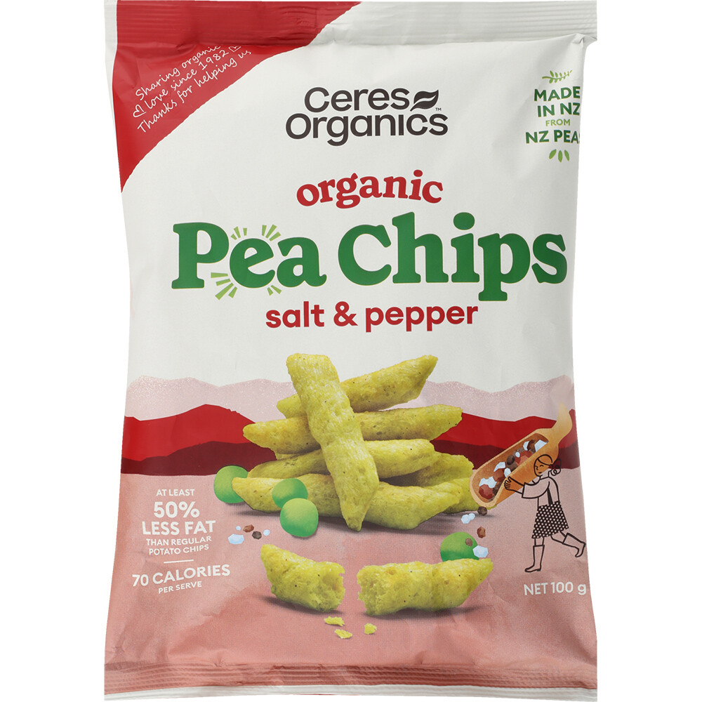 Pea Chips - Salt & Pepper