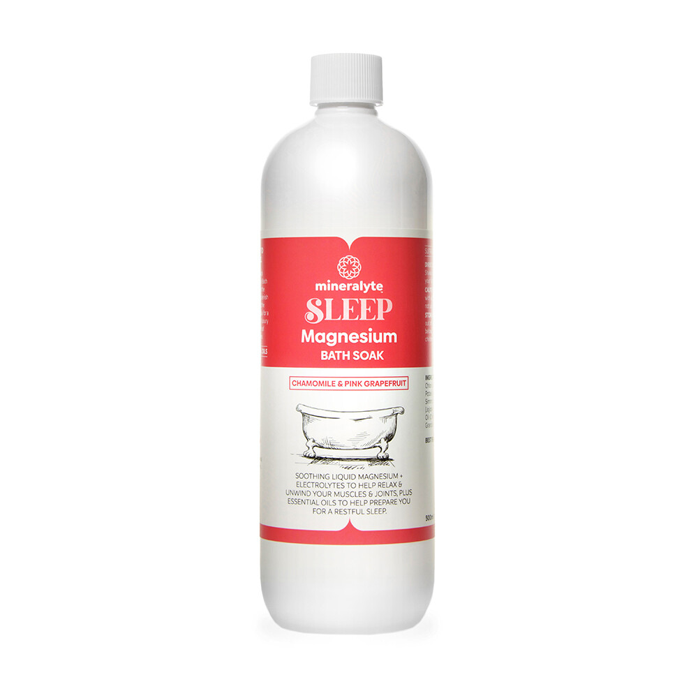  Sleep – Magnesium Bath Soak w/- Chamomile & Pink Grapefruit