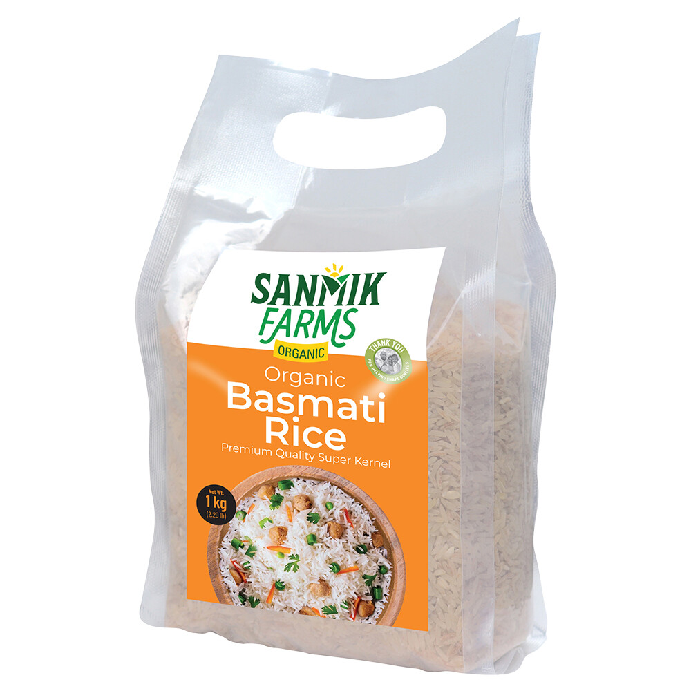 Organic White Basmati Rice