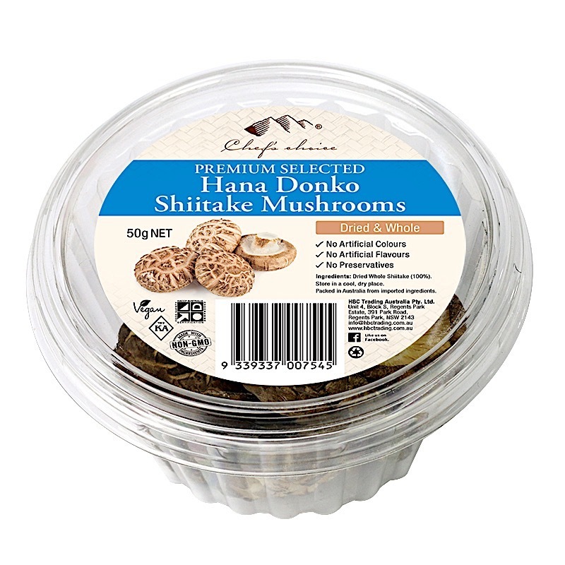 Hana Donko Shiitake Mushrooms