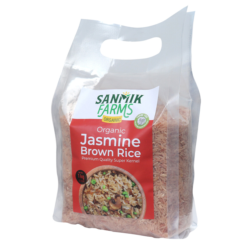 Organic Brown Jasmine Rice