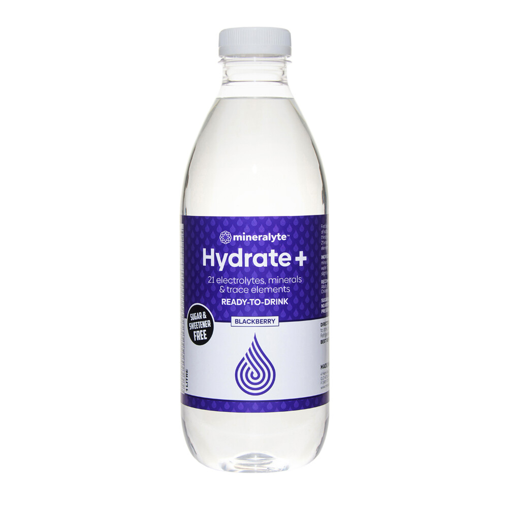 Hydrate + (Ready to Drink) - BLACKBERRY FLAVOUR