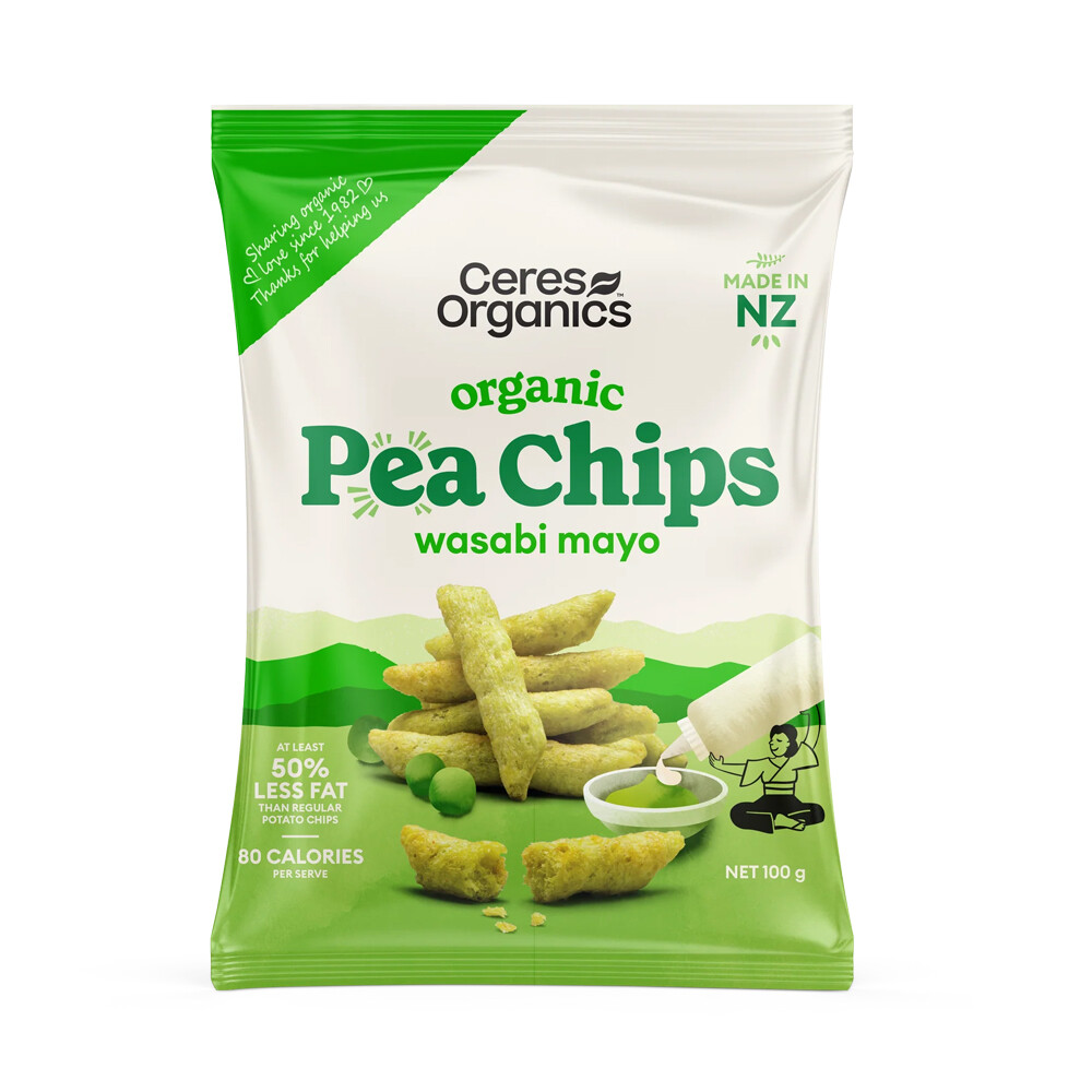 Pea Chips - Wasabi Mayo