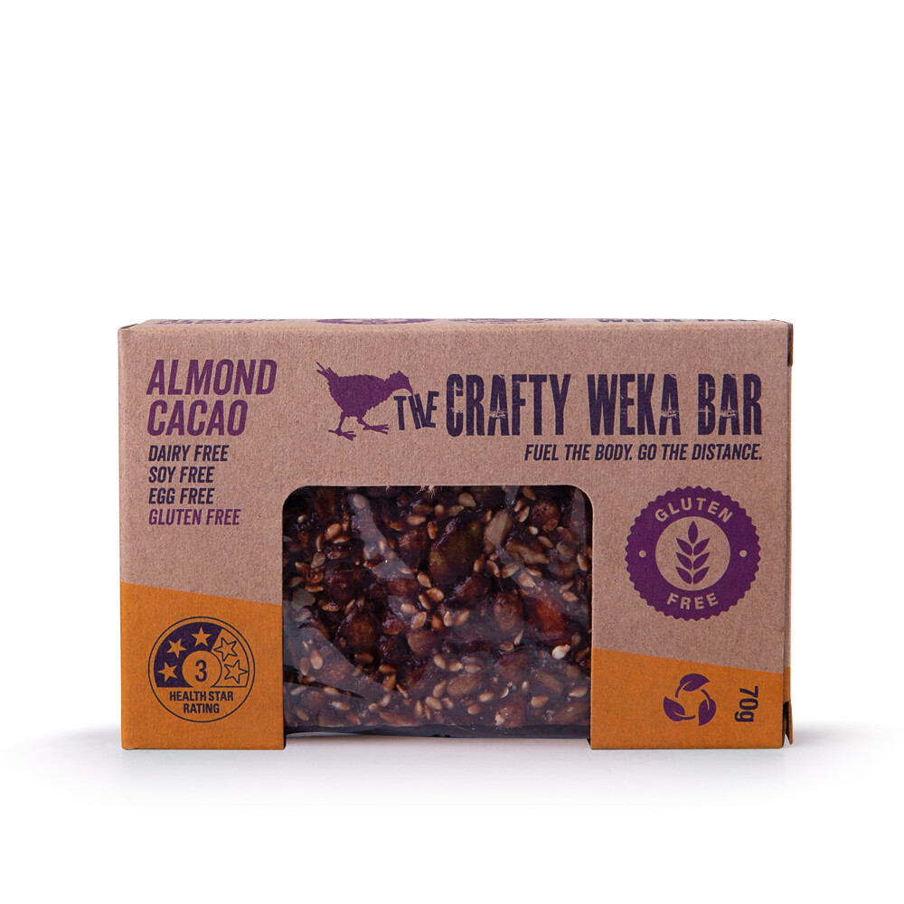 Almond & Cacao Bar - Gluten Free