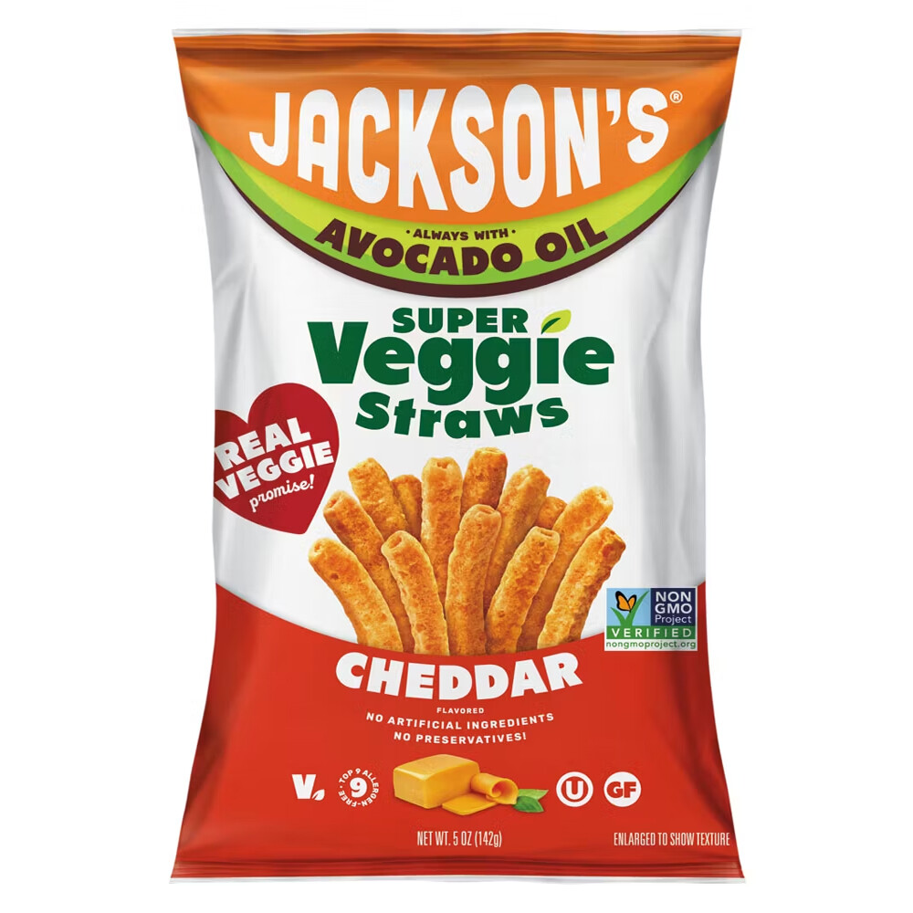 Avocado Oil Veggie Straws Cheddar