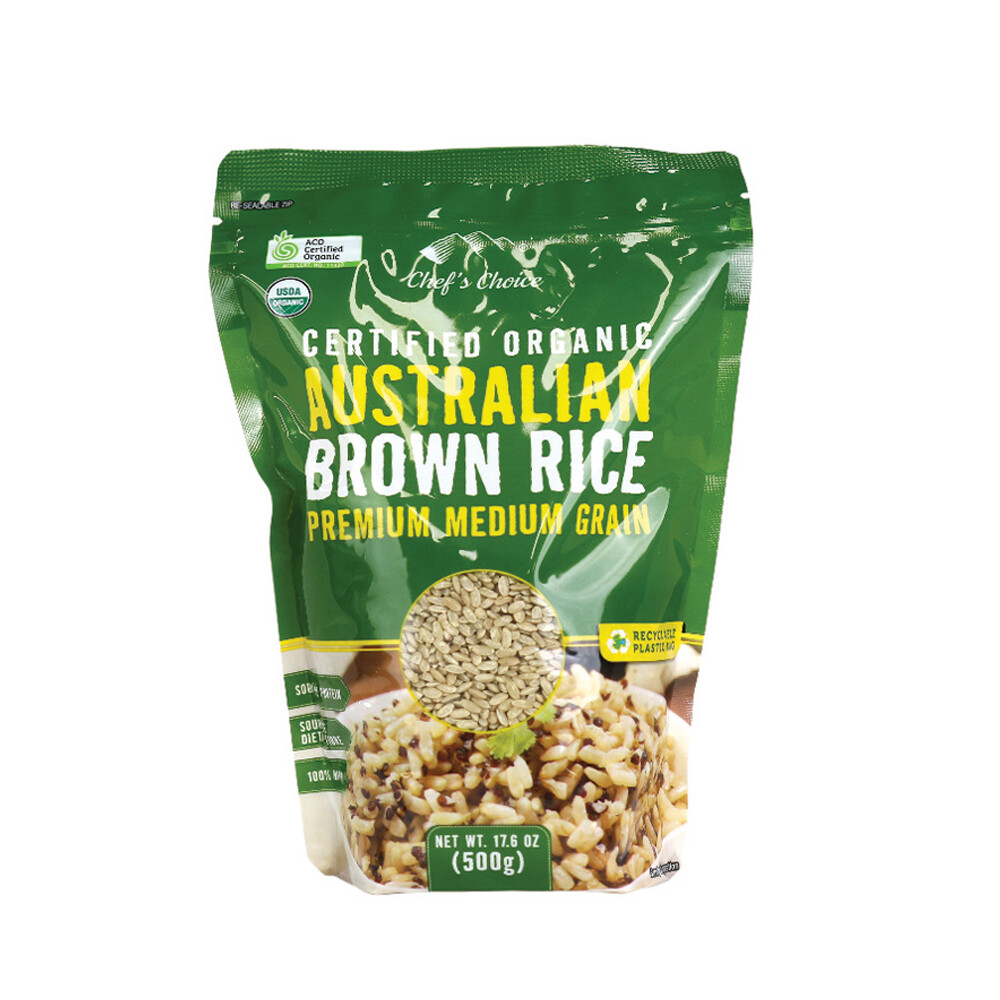 Organic Brown Rice Medium Grain