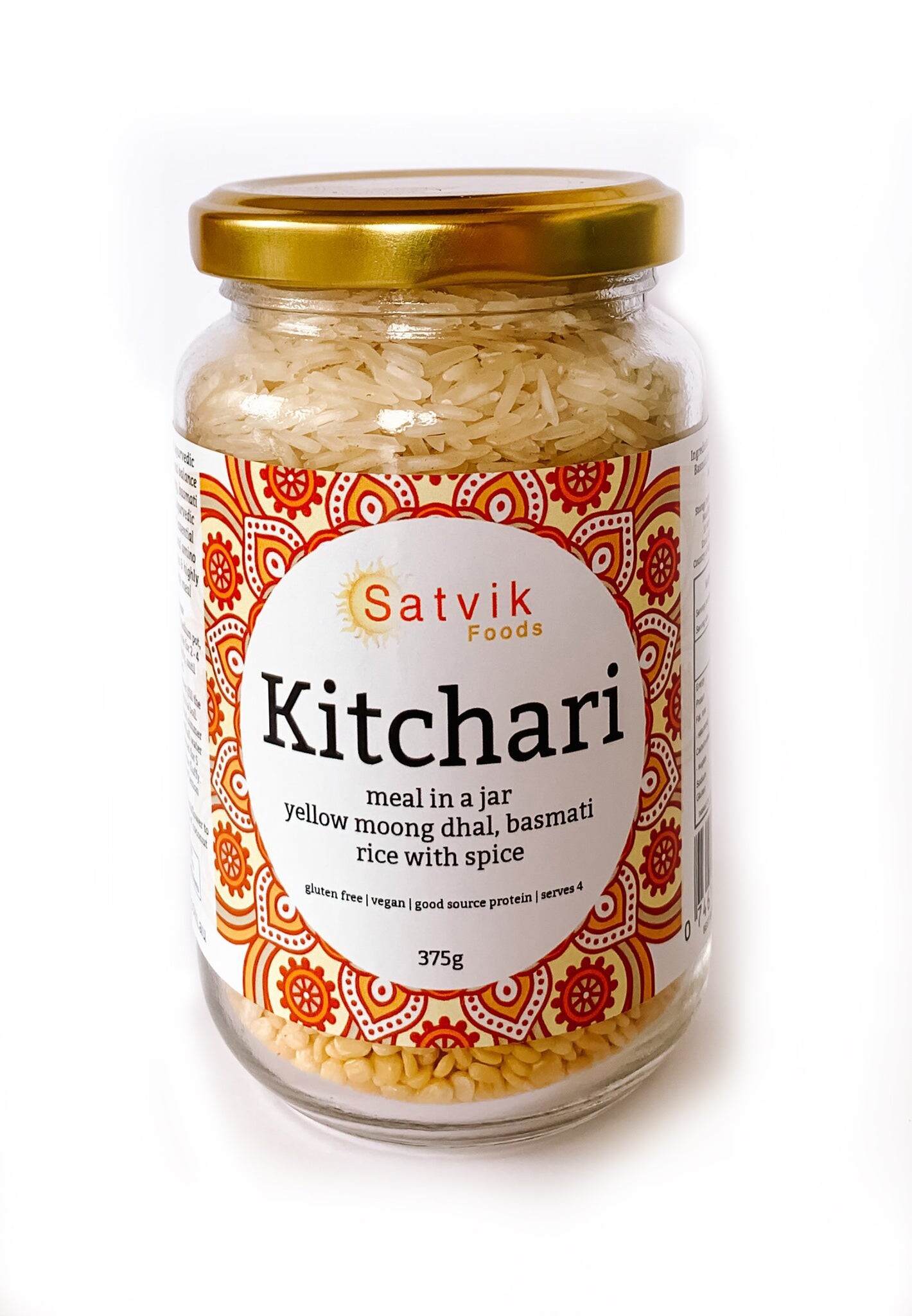 Yellow Moong Kitchari Jar