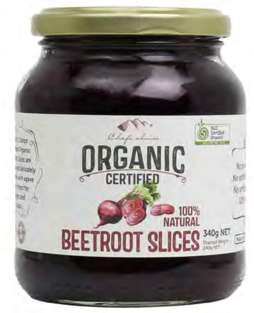Organic Beetroot Slices