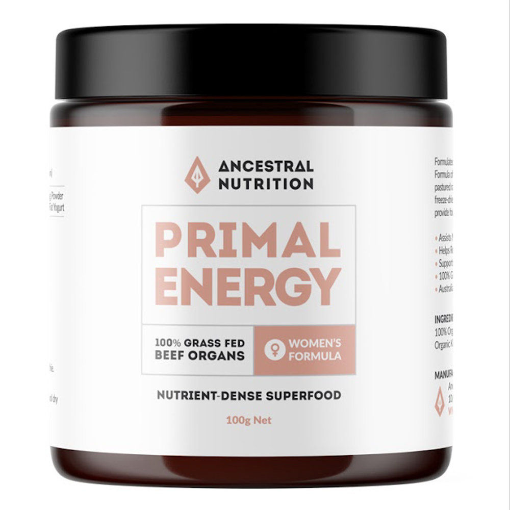 Primal Energy Women's Formula Powder - Beef Organ Powder