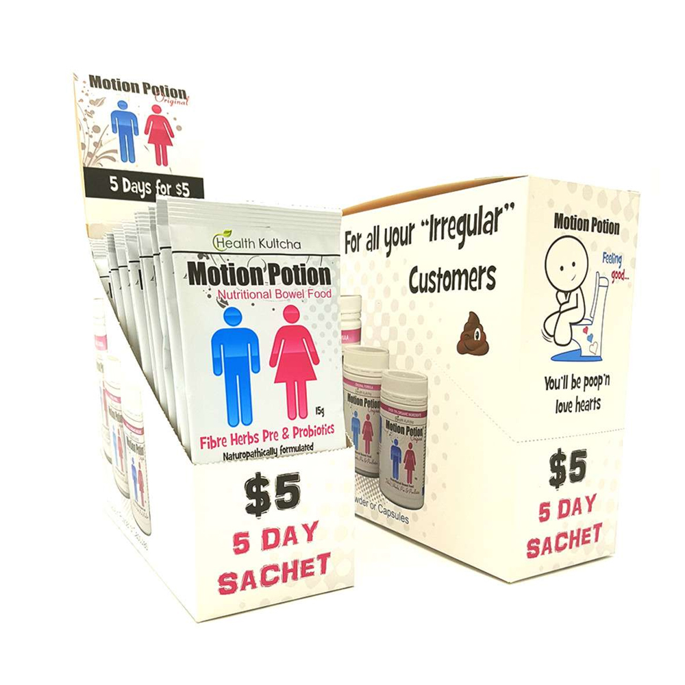Motion Potion Sachet Box (to be sold individually)