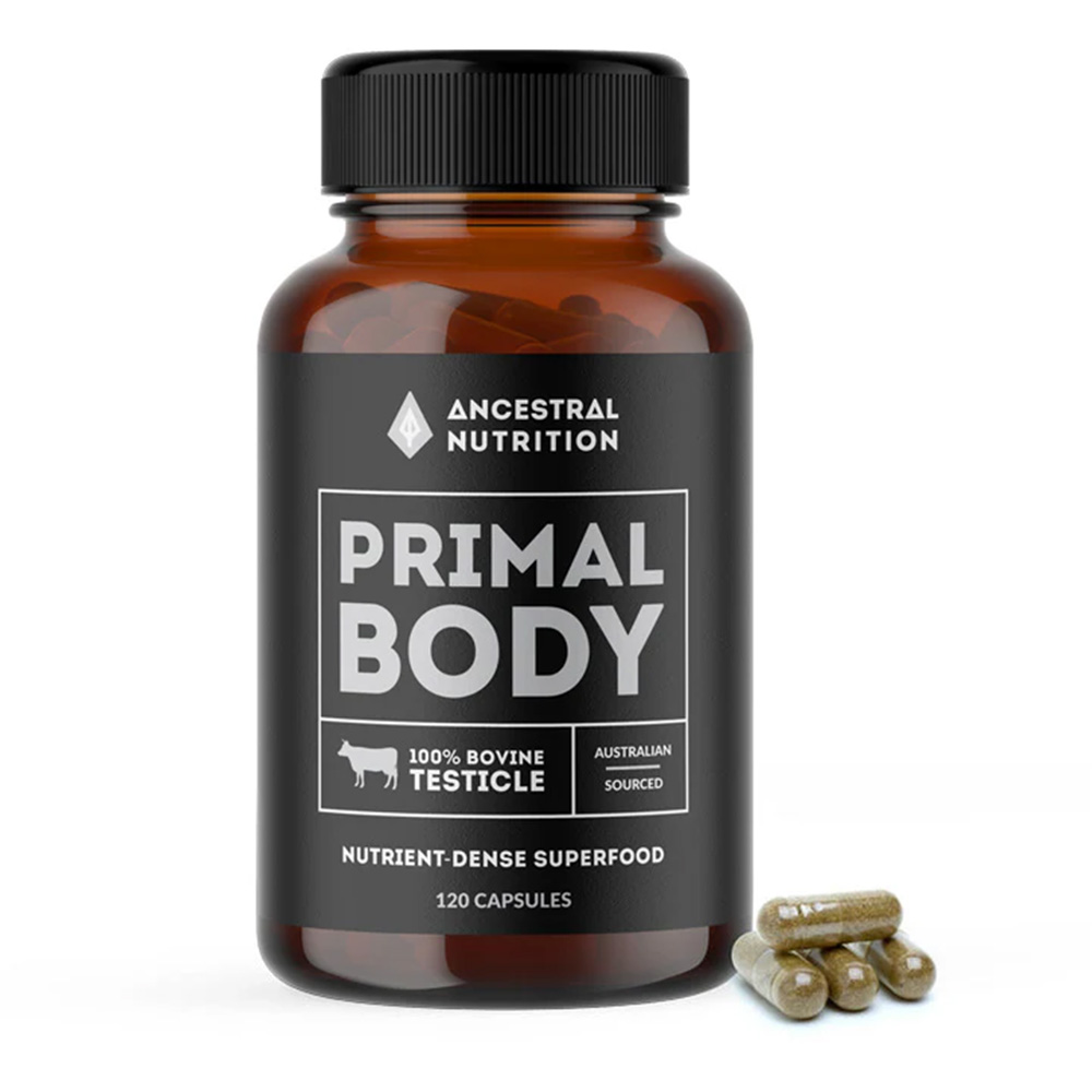 Primal Body - 100% Bovine Testicle Capsules