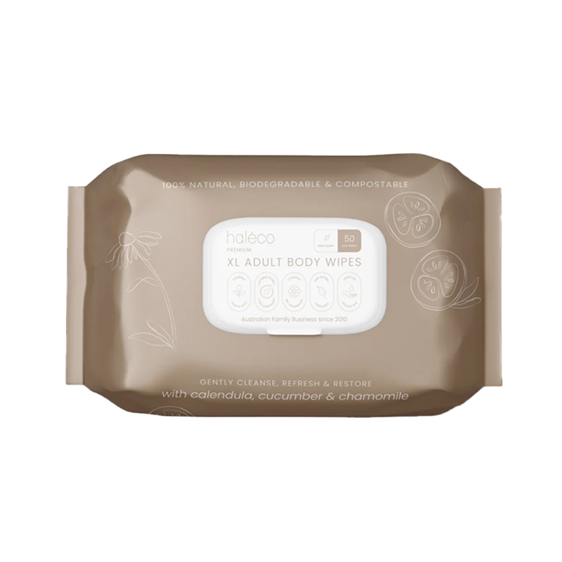 Haleco XL Adult Body Wipes