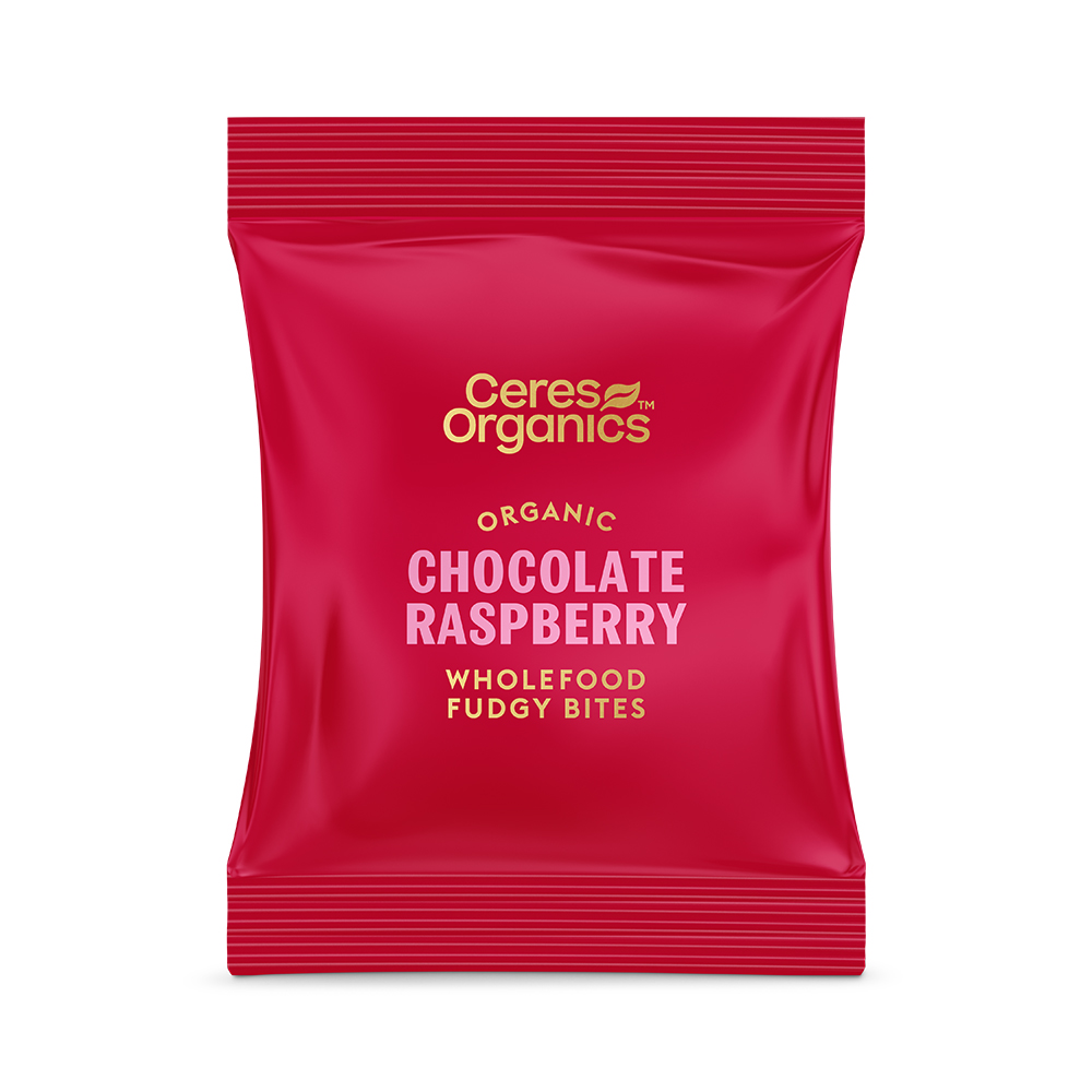 Fudgy Bites - Chocolate Raspberry COUNTER DISPLAY 