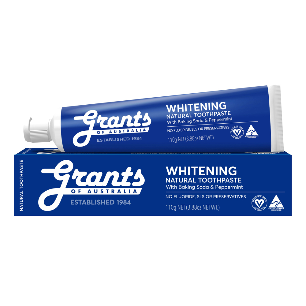 Whitening with Peppermint Natural Toothpaste