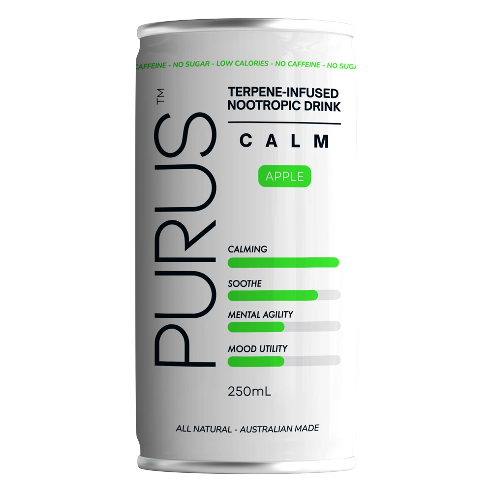 Purus Calm Apple - Terpene Infused Nootropic Drink