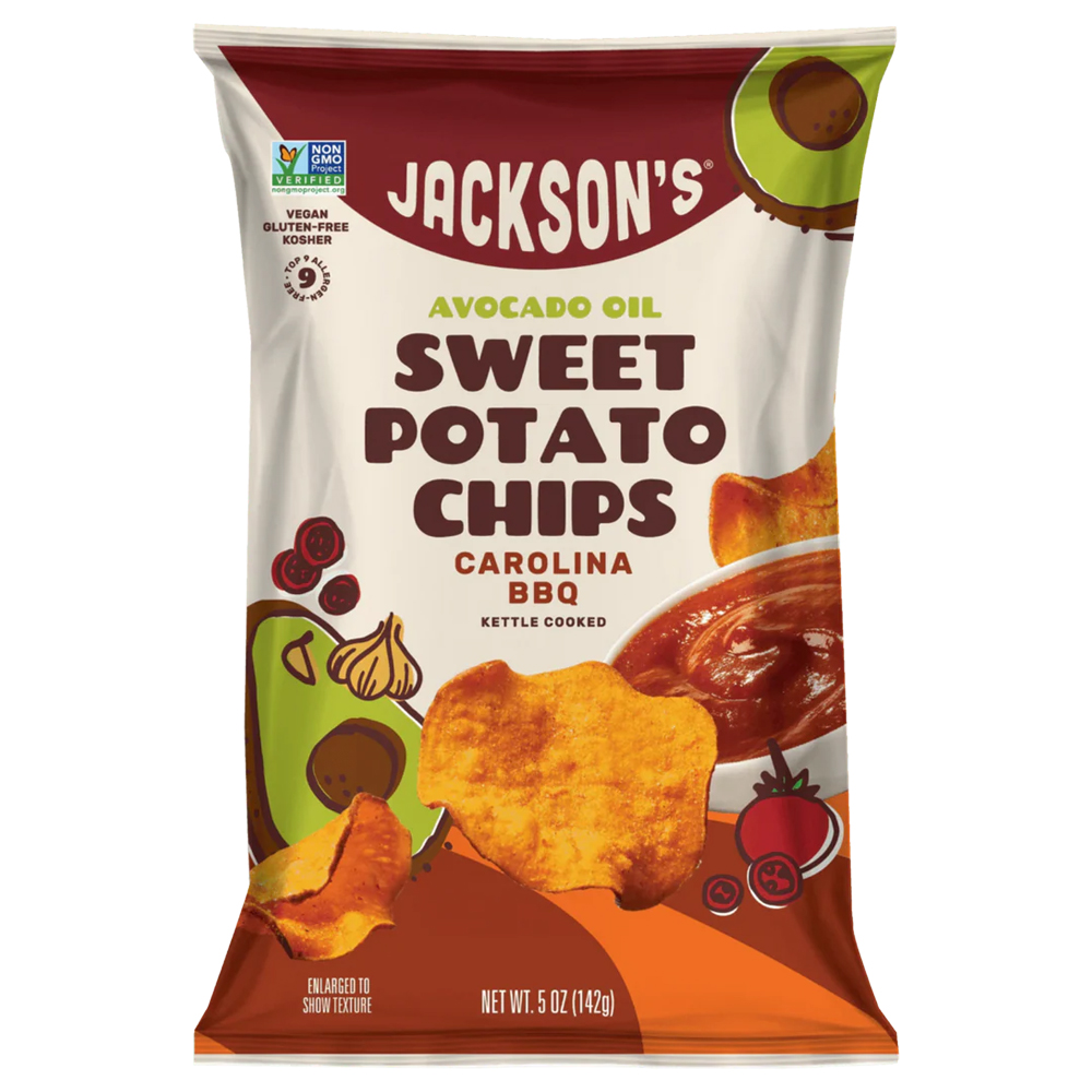 Avocado Oil Sweet Potato Chips Carolina BBQ