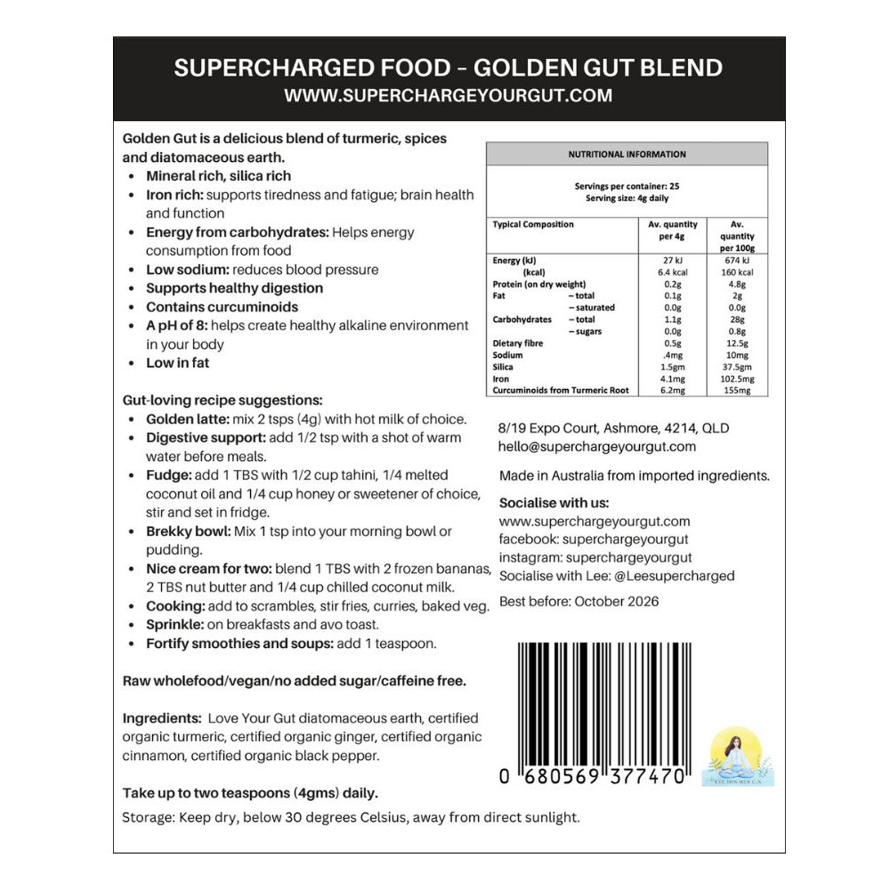 Heal Your Gut Golden Gut Blend