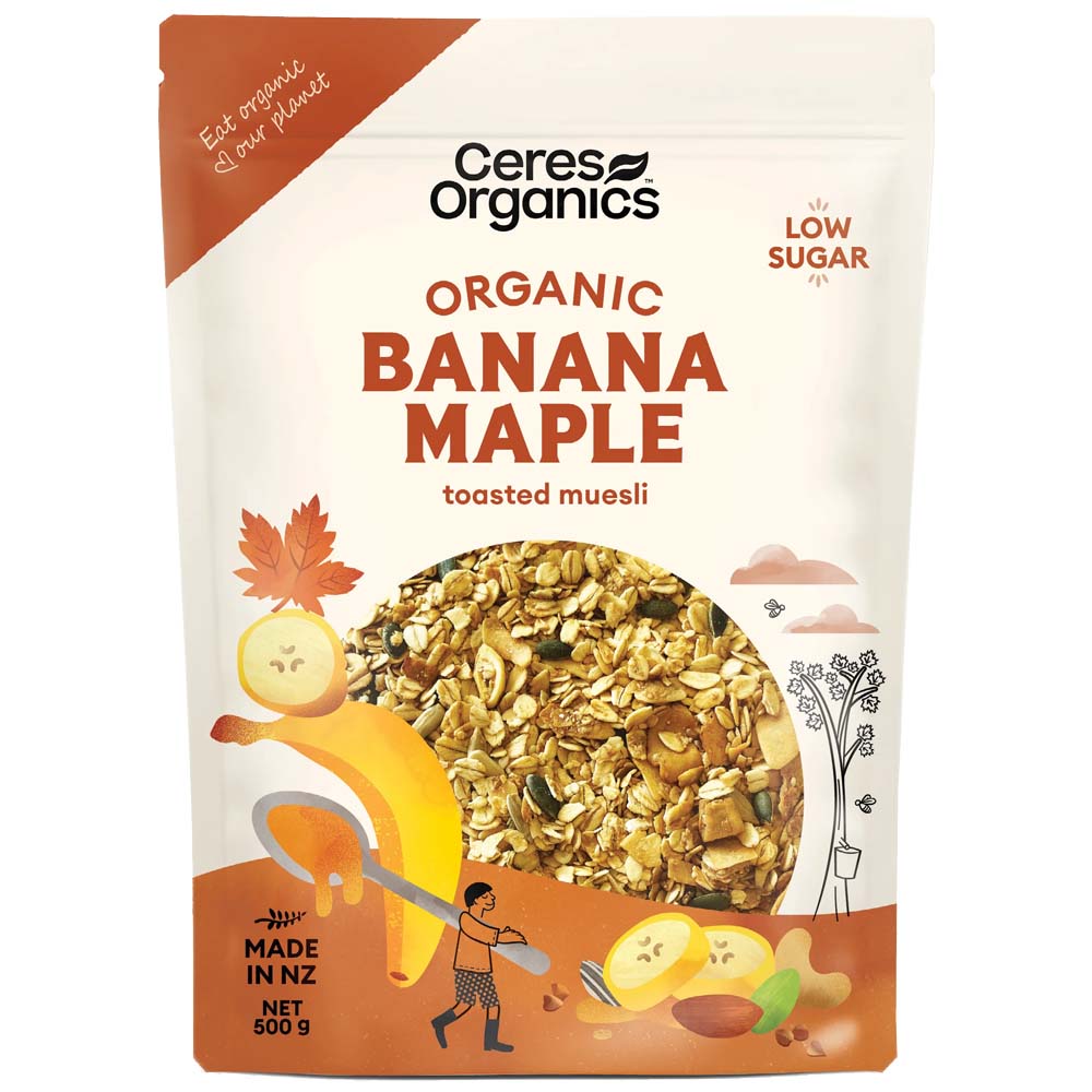 Banana Maple Low Sugar Muesli