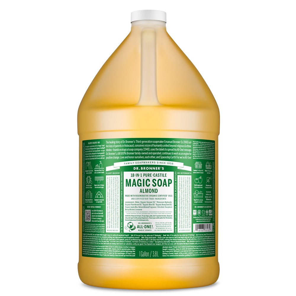 Almond Pure-Castile Magic Liquid Soap