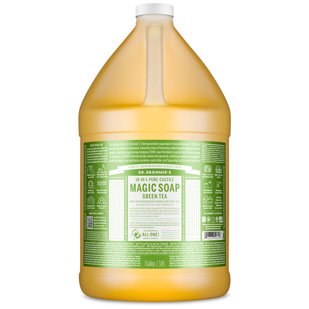Green Tea Pure-Castile Magic Liquid Soap