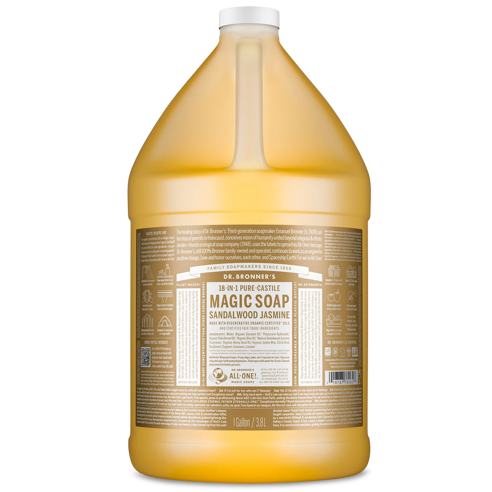 Sandalwood Jasmine Pure-Castile Magic Liquid Soap